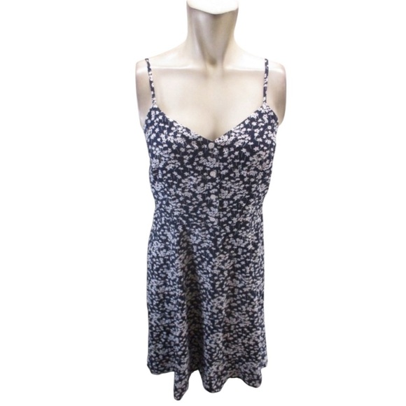 GAP Blue and White spaghetti strap Sundress Midi - Picture 5 of 5